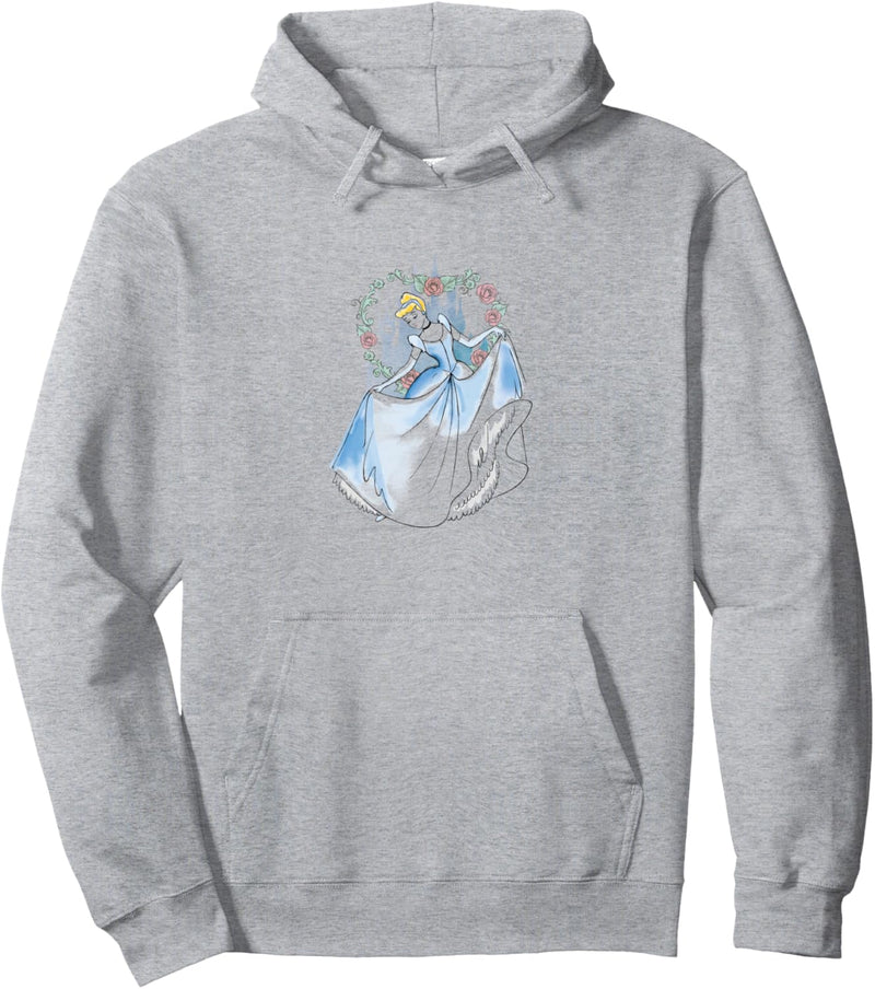 Disney Cinderella Dancing Drawing Pullover Hoodie