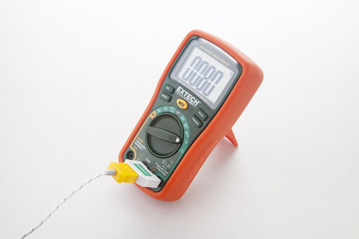 EXTECH EX330 Mini-Multimeter mit 12 Funktionen inklusive berührungslosem Spannungsprüfer