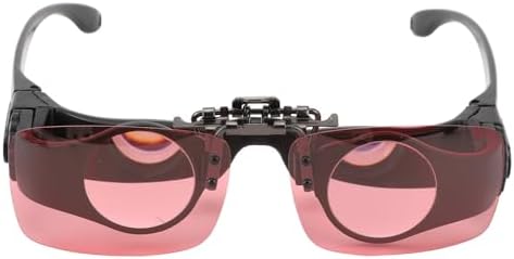 Freihändige Fernglasbrille mit 8-fachem Zoom, Teleskopbrille mit Manueller Fokussierung und CPL-Filt