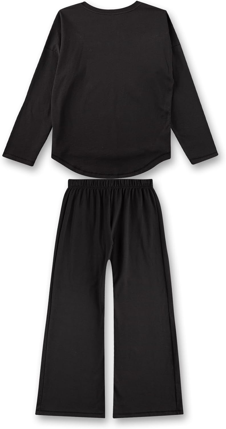 Sanetta Mädchen Schlafanzug Pyjama 100% Baumwolle