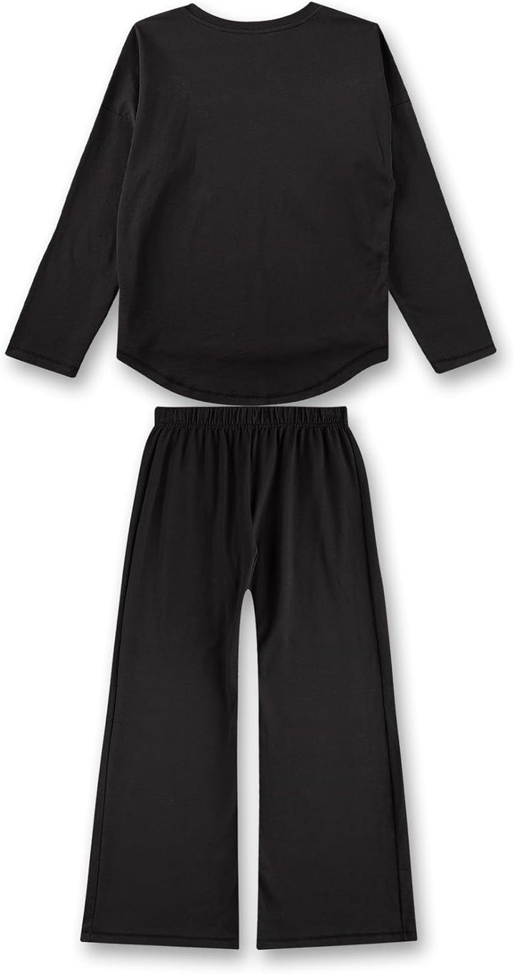 Sanetta Mädchen Schlafanzug Pyjama 100% Baumwolle