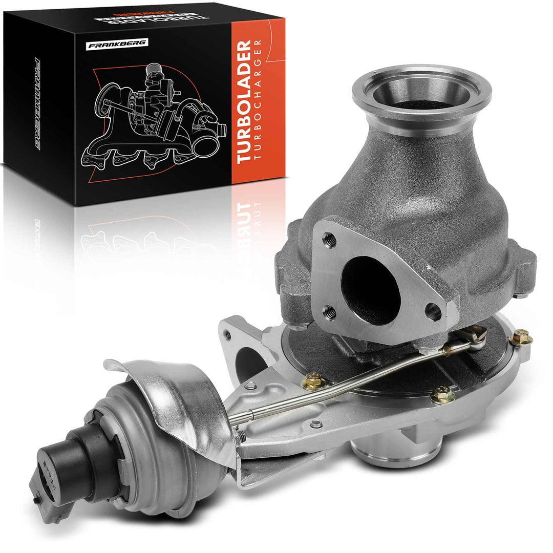 Frankberg Turbolader Drosselklappe Abgasturbolader 3-Polig Kompatibel mit Punto Evo 199 1.6L Diesel