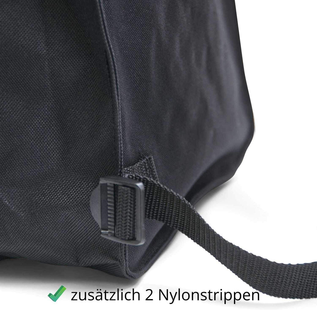 Reitsport Amesbichler Satteltasche für Pferde Packtasche Doppelpacktasche schwarz 013/04D