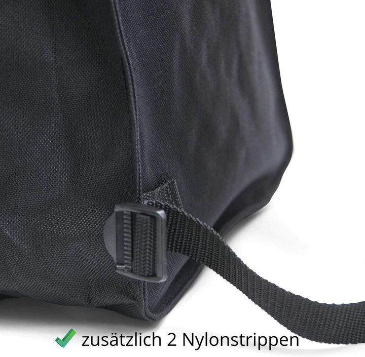 Reitsport Amesbichler Satteltasche für Pferde Packtasche Doppelpacktasche schwarz 013/04D