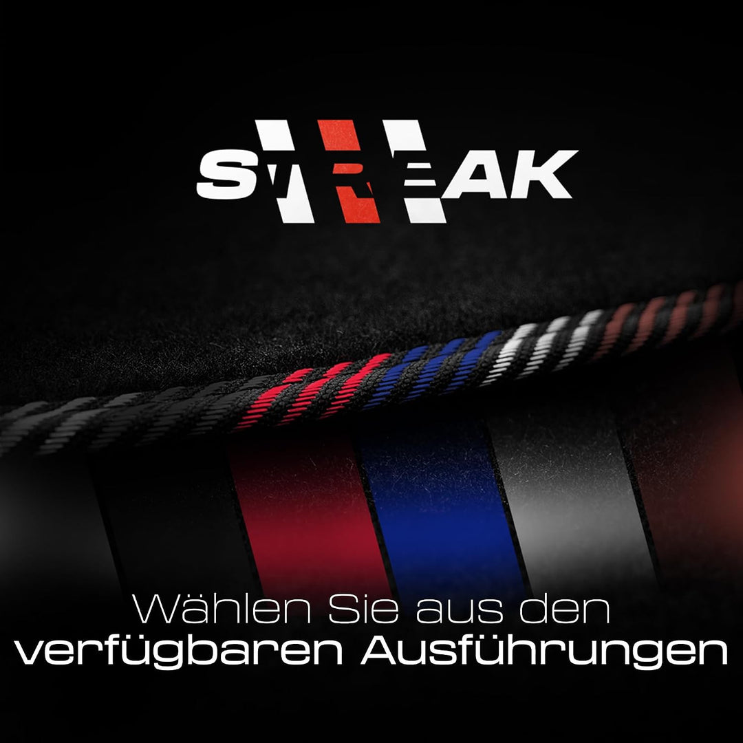 MOTOS Standard Velours-Fussmatten passend für Audi S5 F5 2016-2024 - Standard, Gewebt, Braun fussmat