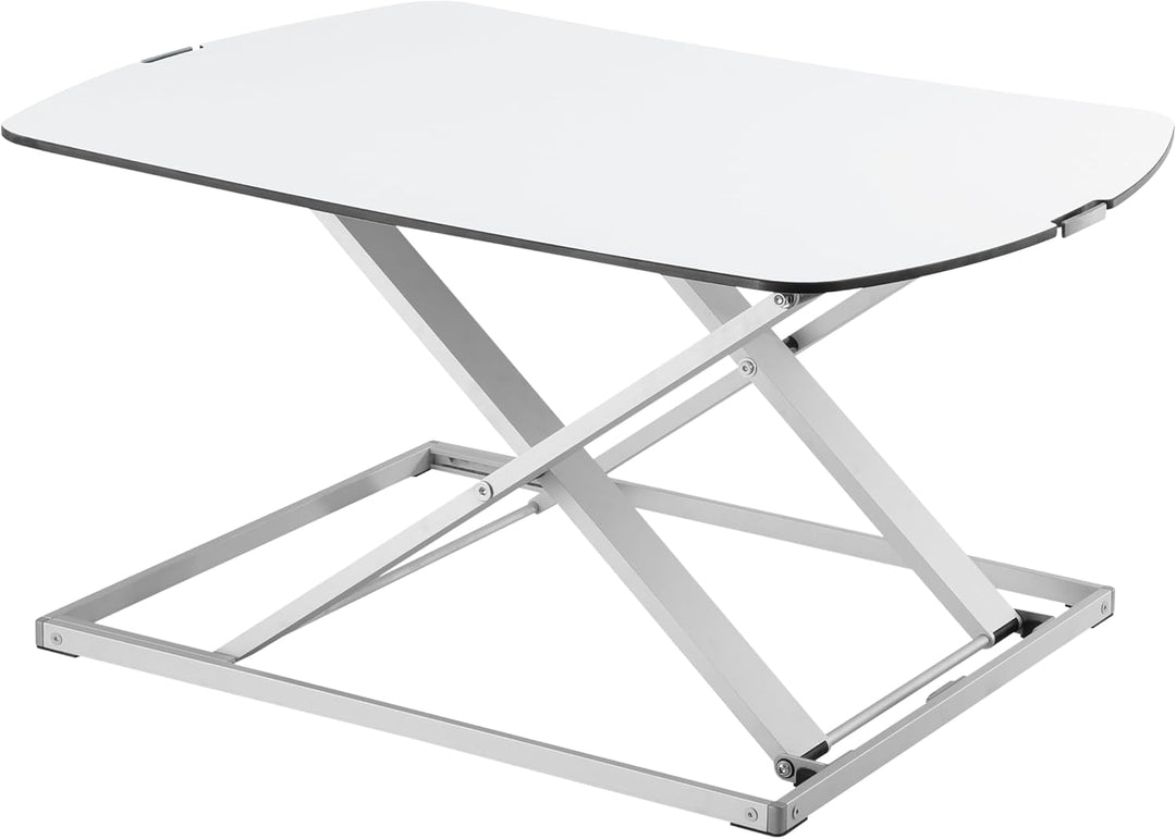 RICOO Schreibtischaufsatz Höhenverstellbar Ergonomisch Stehschreibtisch Aufsatz Tischaufsatz TS1111