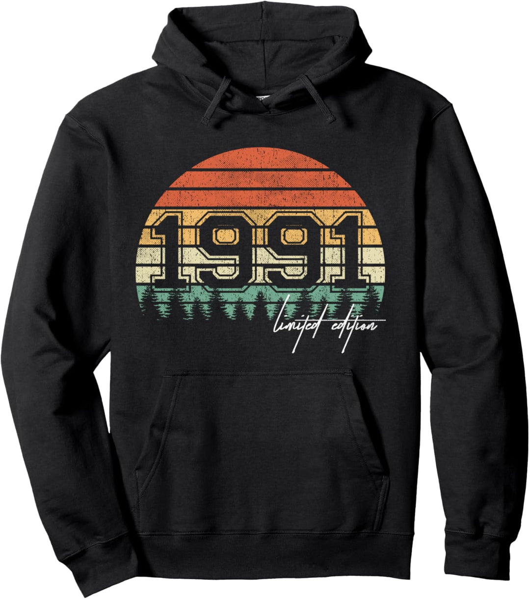 33. Geburtstag Mann Frau 33 Jahre 1991 Deko Lustig Geschenk Pullover Hoodie