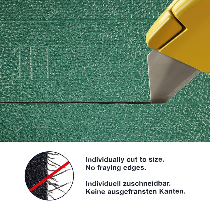 WohnDirect Küchenteppich waschbar 50 x 120 cm - für Innen bis 10m Länge - rutschfest + zuschneidbar