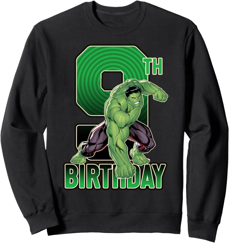 Marvel Hulk Smash 9th Birthday Sweatshirt