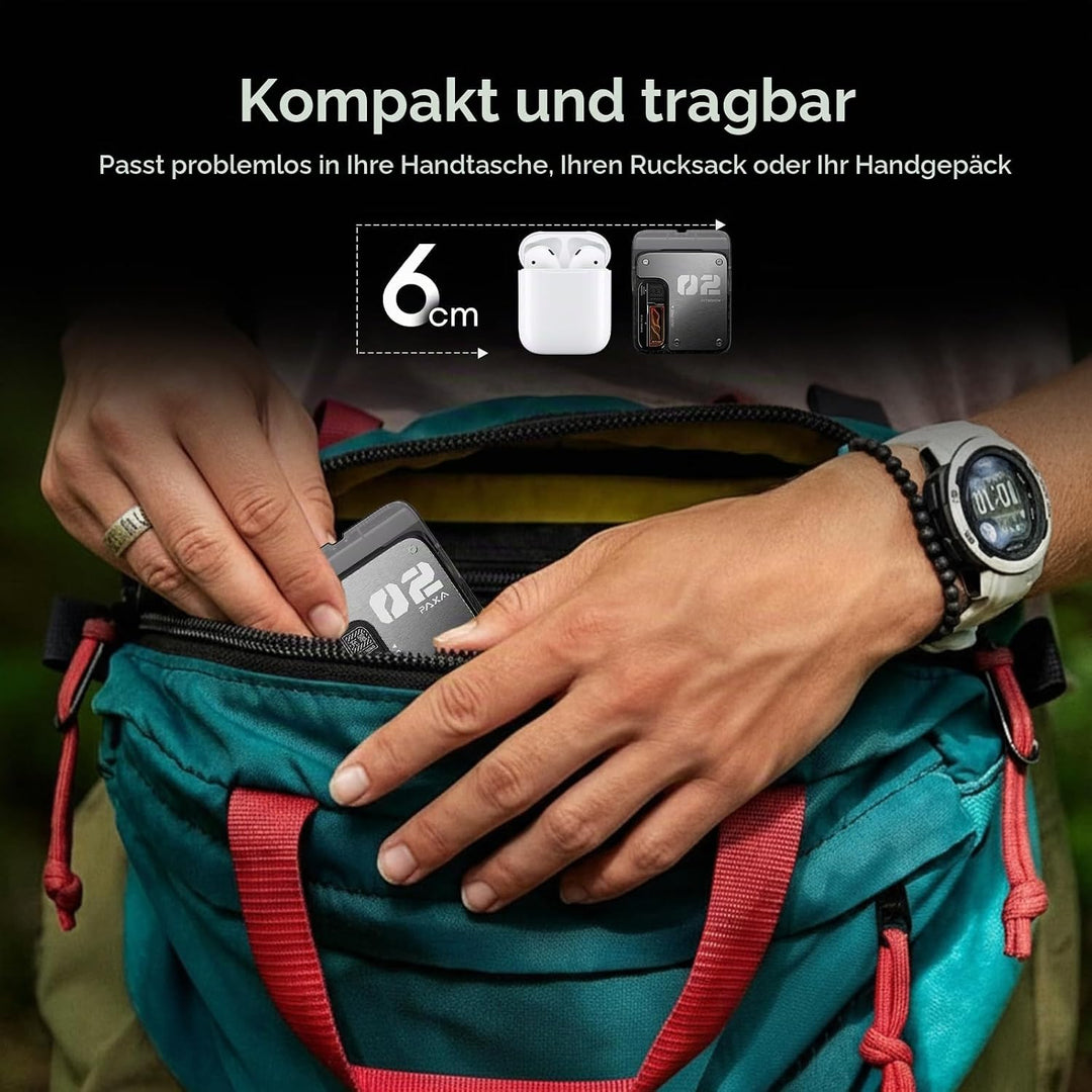PAXA T01 Rasierer Herren Elektrisch,9000 U/Min Kompakter Elektrorasierer,IPX7 Rotationsrasierer Mini
