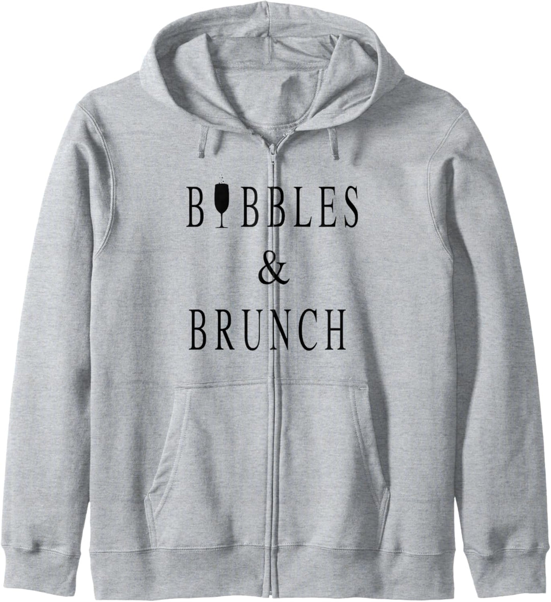 Bubbles And Brunch Champagne Glass Kapuzenjacke