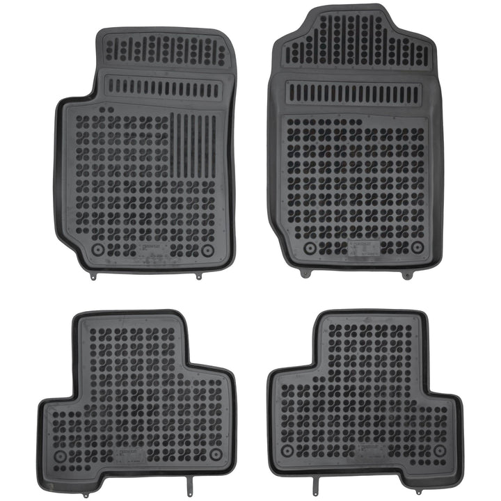 M MOTOS Gummimatten Auto Fussmatte passt für Suzuki Grand Vitara II 2005-2014 Verbessern Sie Ihren R