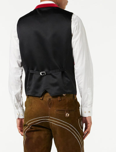 Stockerpoint Herren Trachtenweste Calzado 50 Rot (dunkelrot), 50 Rot (dunkelrot)