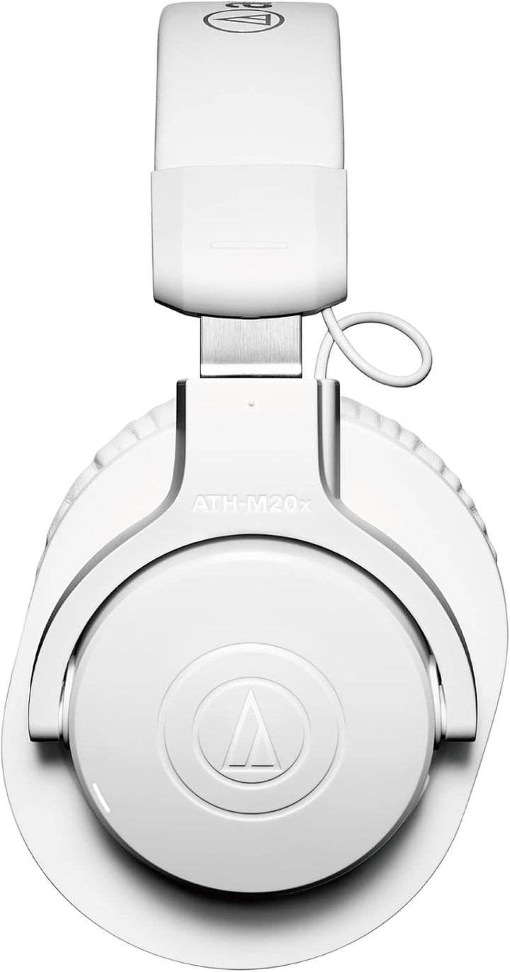 Audio-Technica M20xBTWH Kabelloser Kopfhörer Weiss Kabellos, Weiss, Kabellos, Weiss