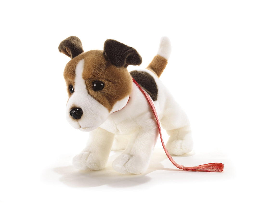 Plüsch & Company 15782 "Hunde Milo JRT mit Leine Plüsch Spielzeug, 32 cm