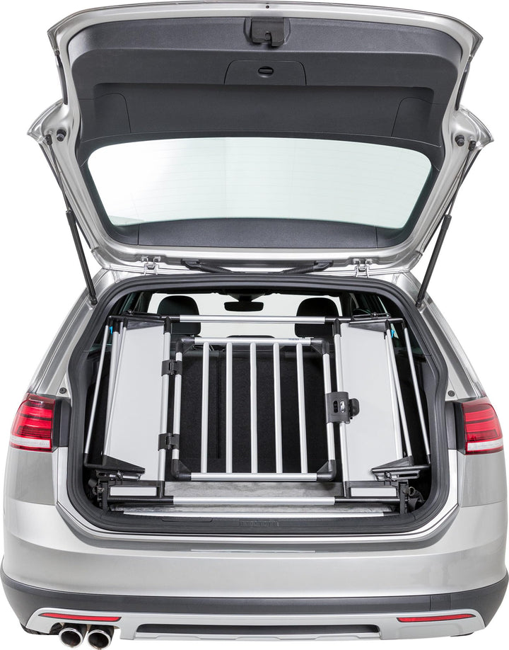 TRIXIE Universal-Heckgitter für Hunde - Macht den Kofferraum zur Transportbox - Winkel & Seitenteile