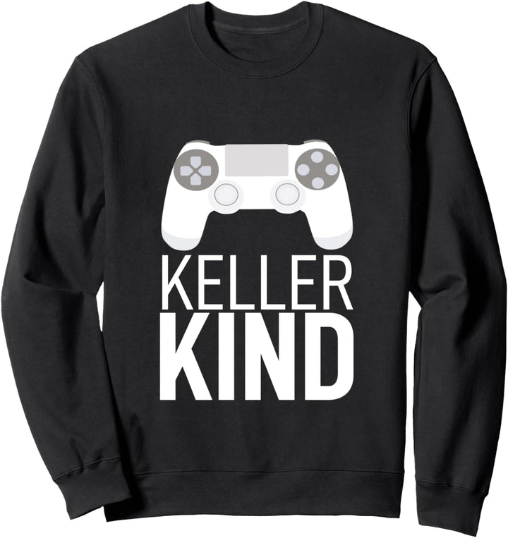Keller Kind Zocken Konsole Video Game Spieler Zockerin Sweatshirt