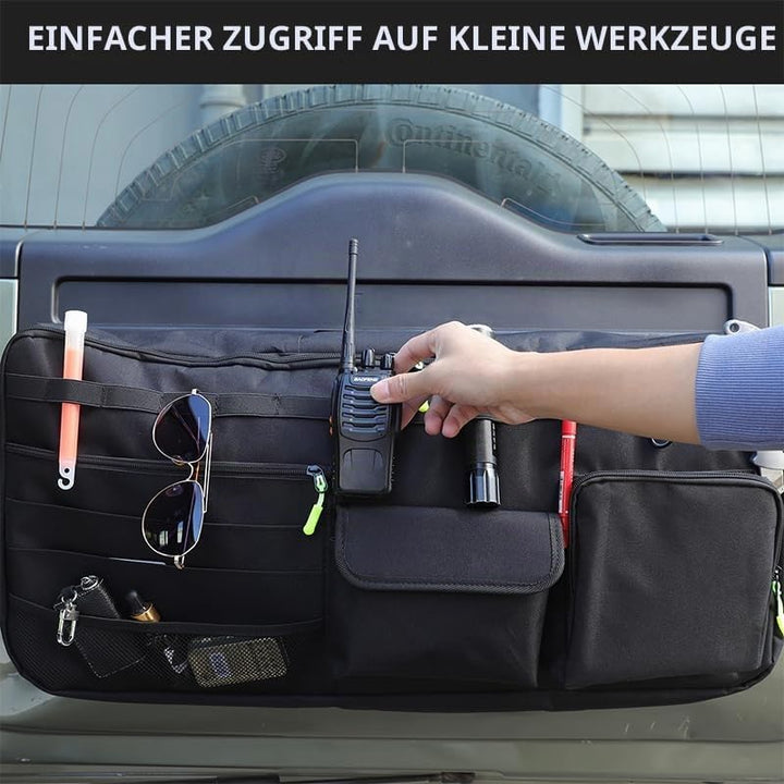 PIUGILH Auto Hecktür Hängetasche Geeignet für Land Rover Defender 2020-2025,Aufbewahrungstasche für