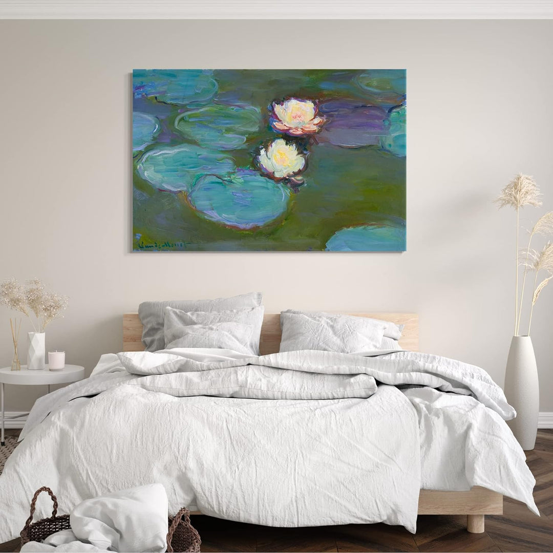 Printed Paintings Leinwand (80x60cm): Claude Monet - Seerosen 80x60 cm, 80x60 cm
