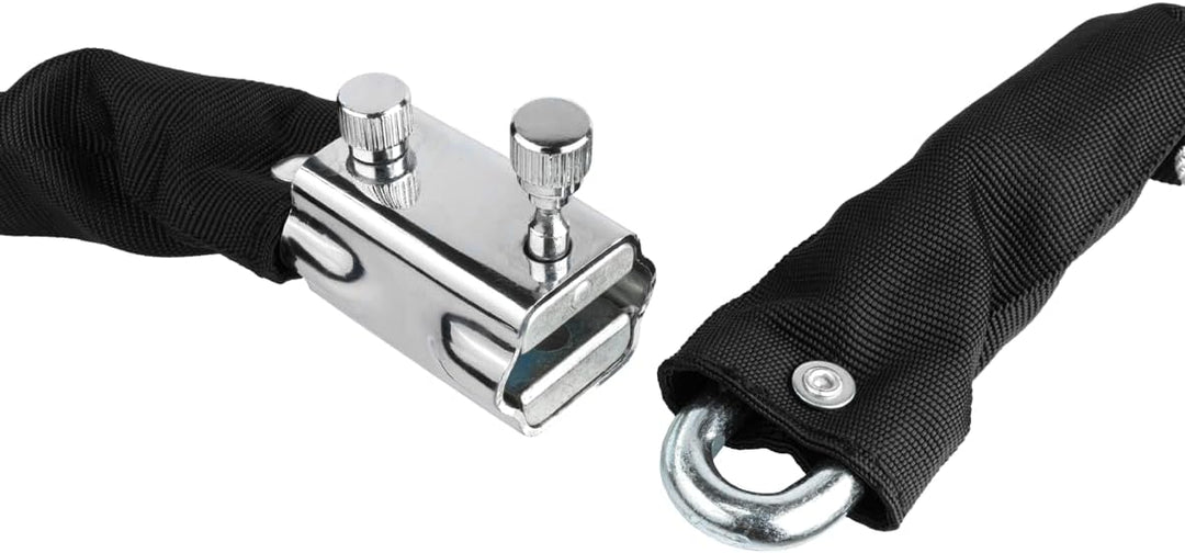 AXA Hawk Kettenschloss – Länge 100 cm – Sicherheitsstufe 8 – gehärtete Stahlglieder 8 mm Gen 2, Gen