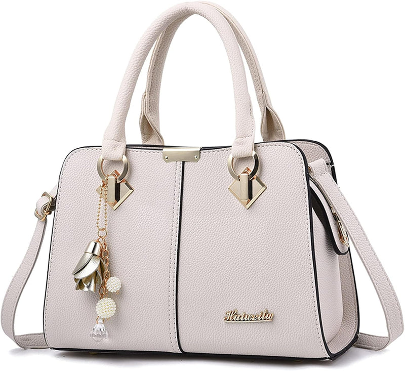 FANDARE Damen Handtasche Umhängetasche Frauen Schulterbeutel Shopper Tote Reise Henkeltasche Schulte