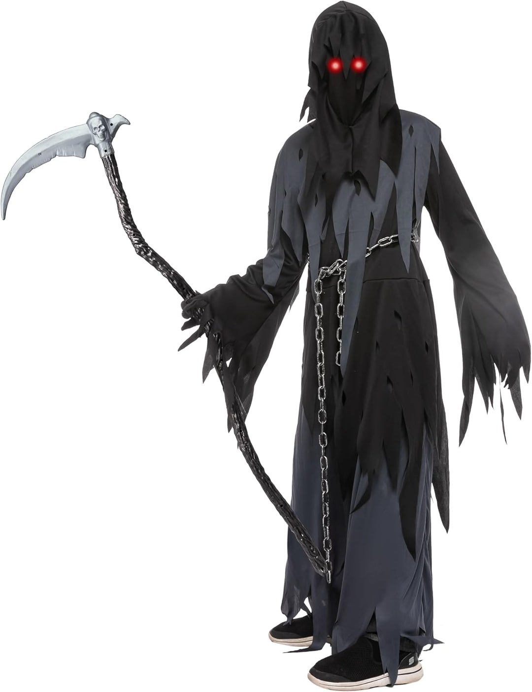 Spooktacular Creations Halloween-Kostüm für Kinder, Jungen, Sensenmann, Grösse S (5–7 Jahre), Medium