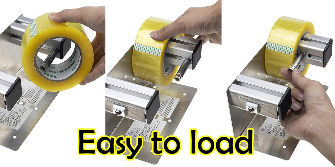LDS Industry klebebandabroller Desktop-Tischplatte schwer/packband, grosser Tischbandspender für 2 i