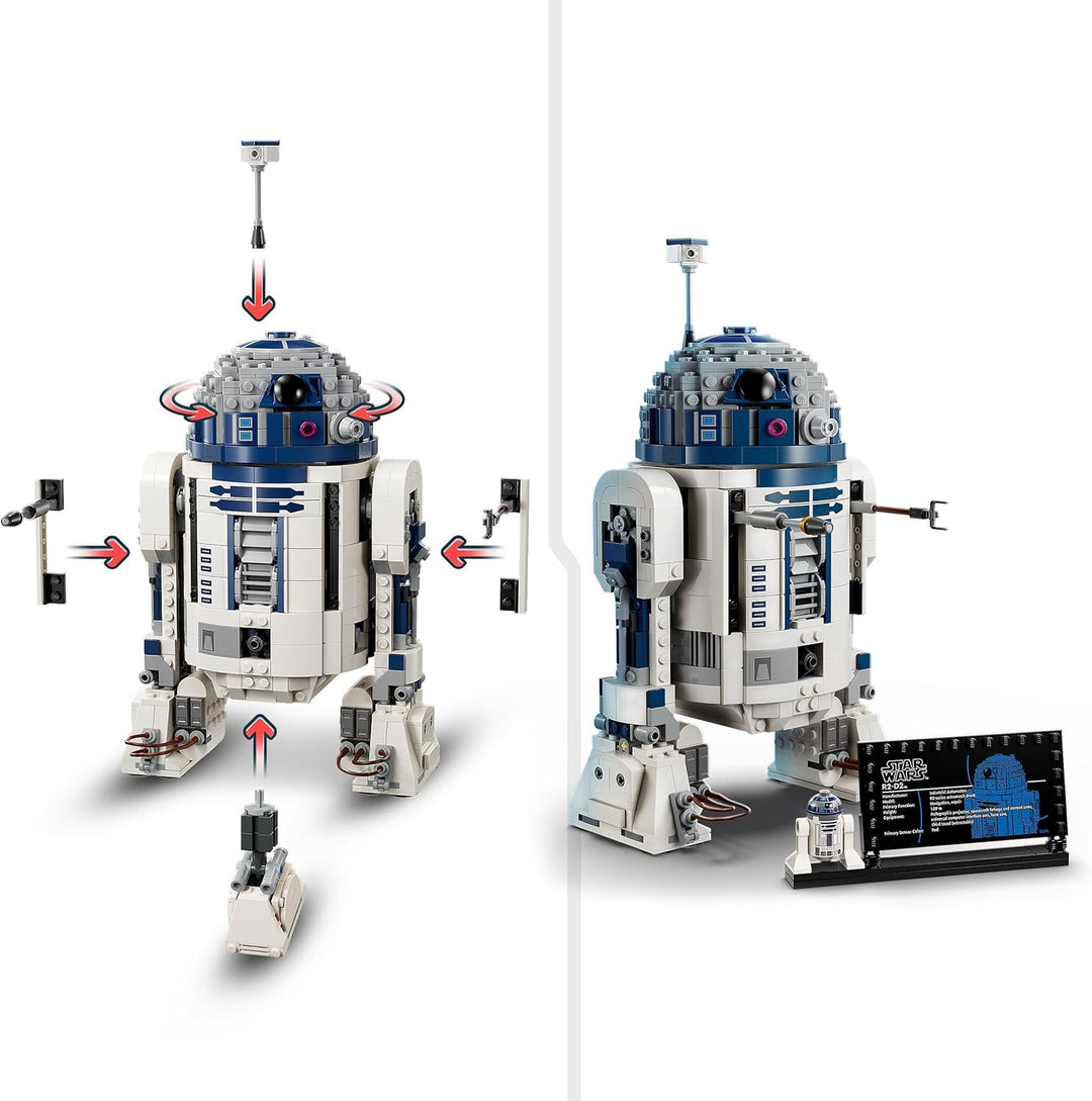 LEGO Star Wars R2-D2, Modell-Set für Kinder, Jungen & Mädchen & Star Wars: Tantive IV, Modell eines