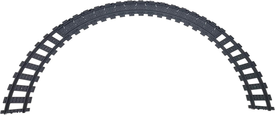 LEGO 8X Gebogene Kurvenschienen Gleise + 16x Flexible Schienen Gleise Gebogene und Flexible Schienen
