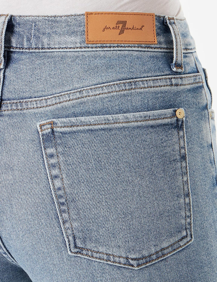 7 For All Mankind Damen Jeans 31 Mid Blue, 31 Mid Blue