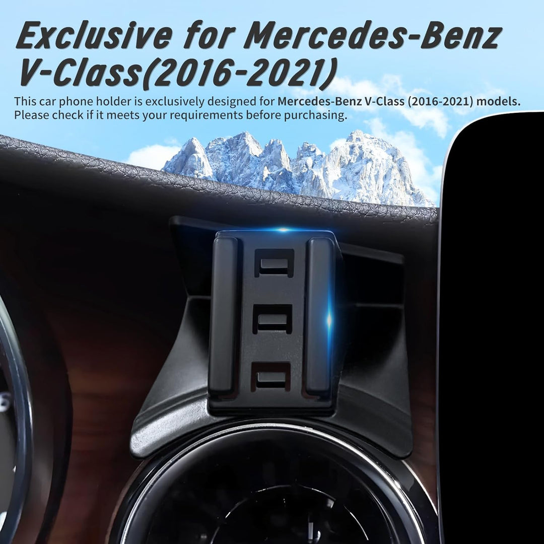 Handyhalterung Auto für Benz V Klasse - Handy Halterung Auto für V-Klasse 2016-2021 lüftung, Handyha