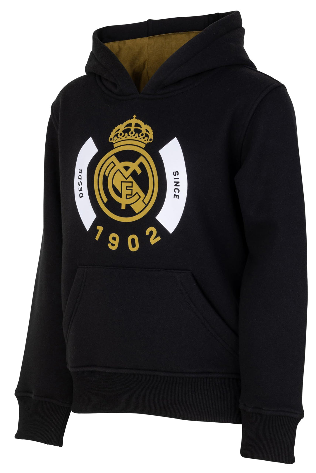 Real Madrid Kapuzenpullover, offizielle Kollektion 8 Jahre Schwarz, 8 Jahre Schwarz