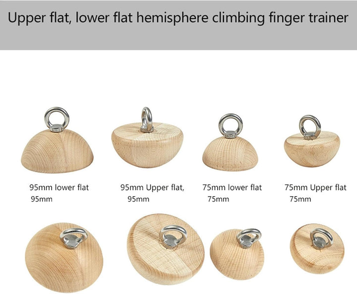 Klimmzuggriffe, Griffstärkeball Griffkrafttrainer-Übungsgerät | Mehrzweck-Trainingsaufsatz, hölzerne