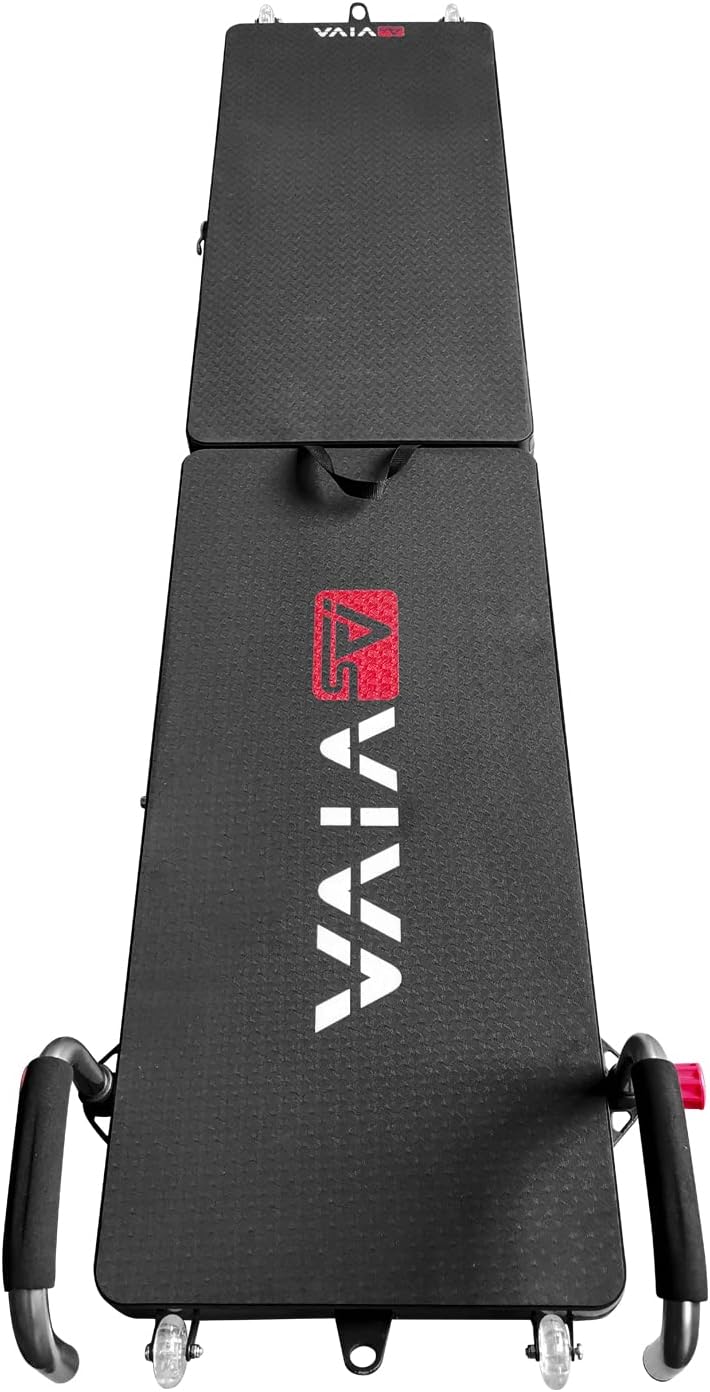 AsVIVA FB1 Liegestütz Board | Push-up Board & Fitness Board mit Liegestützgriffen, klappbar, für Hei