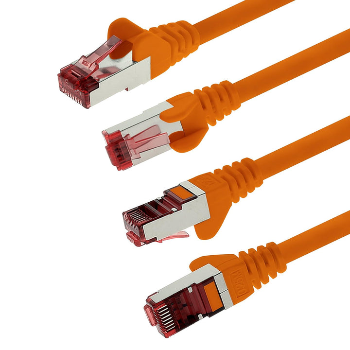 1aTTack.de - 1x 50m CAT6 Patchkabel S/FTP PIMF Schirmung CAT.6 RJ45 Netzwerkkabel Ethernetkabel DSL