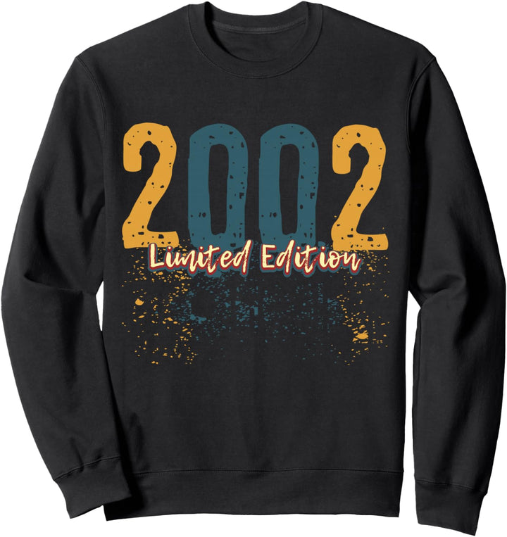 22. Geburtstag Mann Frau 22 Jahre 2002 Deko Lustig Geschenk Sweatshirt