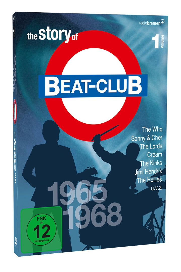 The Story of Beat-Club: 1965 - 1968 (Vol. 1) [8 DVDs], DVD