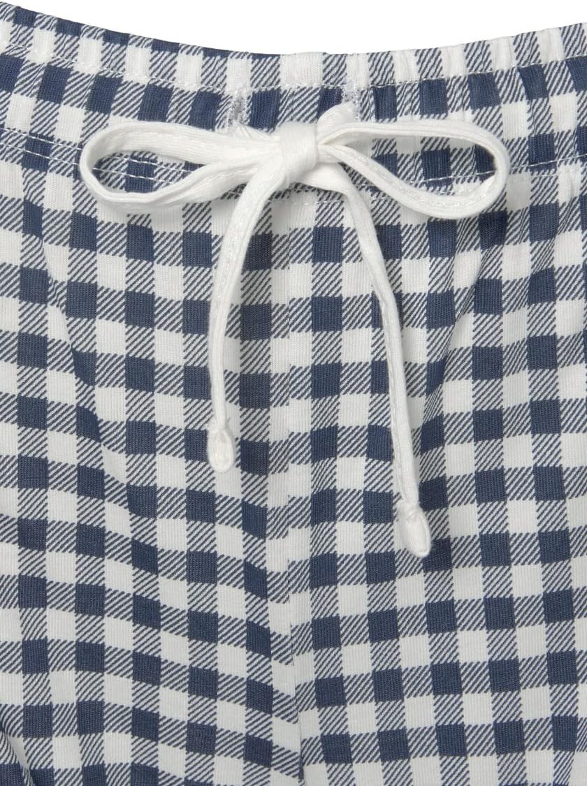 s.Oliver Damen Pyjamaset 44-46 Navy Kariert, 44-46 Navy Kariert