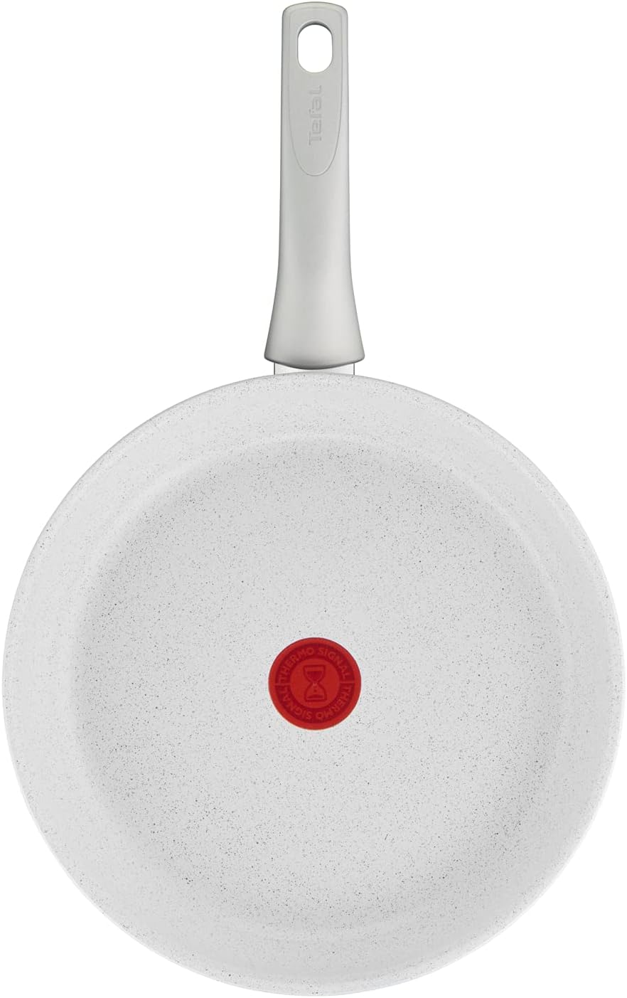 Tefal C4510453 Natural Chef Induction 24 cm Keramik Bratpfanne, Aluminium, exklusiv