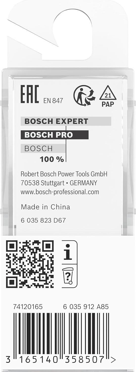 Bosch Accessories Bosch Professional Nutfräser Standard for Wood (für Holz, Ø 18 mm, Arbeitslänge 24