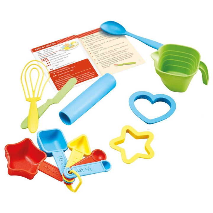 Green Toys Bake by Shape - Uniquely Shaped Measuring Spoons for Baking