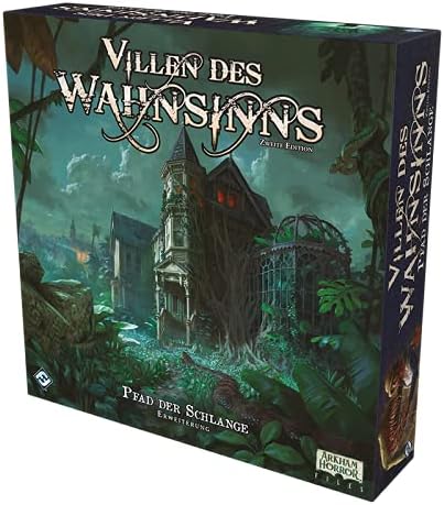 Asmodee | Fantasy Flight Games | Villen des Wahnsinns 2. Edition – Pfad der Schlange | Erweiterung |