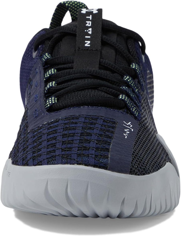 Under Armour Herren Reign 6Sneaker 45 EU Midnight Navy Morph Green White, 45 EU Midnight Navy Morph