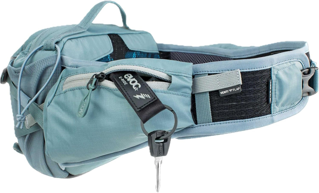 EVOC HIP PACK PRO E-RIDE 3 Hüfttasche Bauchtasche für E-Bike-Touren & Trails (3L Fassungsvermögen, A