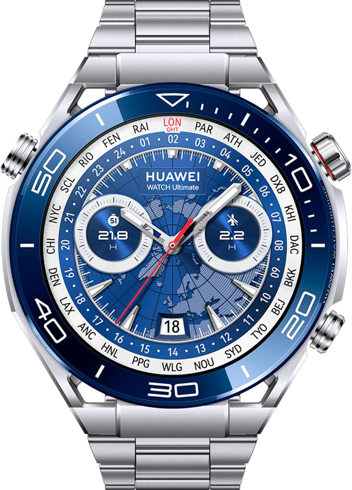 HUAWEI Watch Ultimate Smartwatch,1,5-Zoll LTPO AMOLED Display, Saphir-Zifferblatt, 100 m Tauchtechni