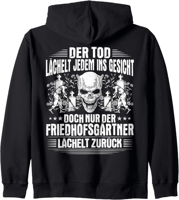 Friedhofsgärtnerei Lächeln Friedhofsgärtner Kapuzenjacke