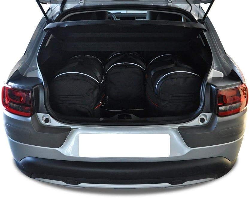 KJUST Dedizierte Reisetaschen 4 stk kompatibel mit CITROEN C4 CACTUS I 2014-2017