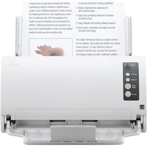 Fujitsu fi-7030 ADF-Scanner 600 x 600 DPI A4 weiss – Scanner (216 x 355,6 mm, 600 x 600 DPI, 1200 x