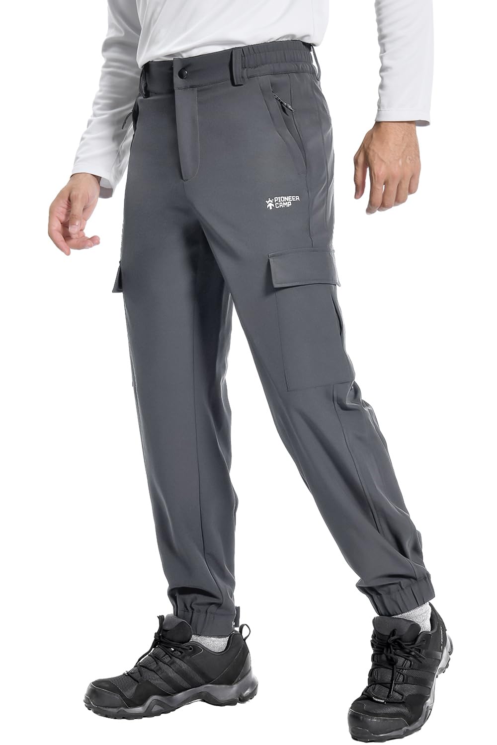 Pioneer Camp Herren Wanderhose Wasserdicht Atmungsaktive Trekkinghose Outdoorhose Stretch Sommer Out