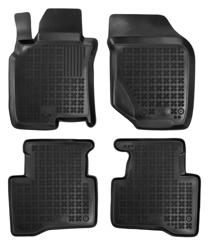 Hohe Gummi Fussmatten passend für für Nissan X-Trail ab 2001-5/2007 (T30) AZUGA AZ10300124 Automatte